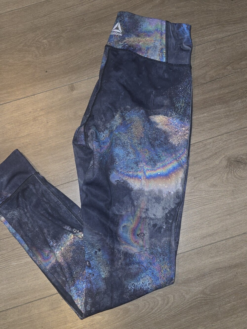 Reebok new nontags Women's small multi colored Athletic Leggings